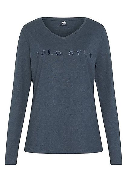 Polo Sylt Print-Shirt im Label-Design günstig online kaufen