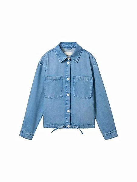 TOM TAILOR Denim Outdoorjacke summer denim jacket, Used Light Stone Blue De günstig online kaufen
