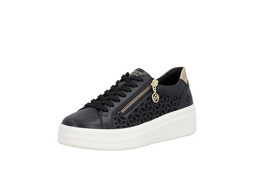 Remonte Plateausneaker Halbschuh, Schnürschuh mit Perforation und seitliche günstig online kaufen