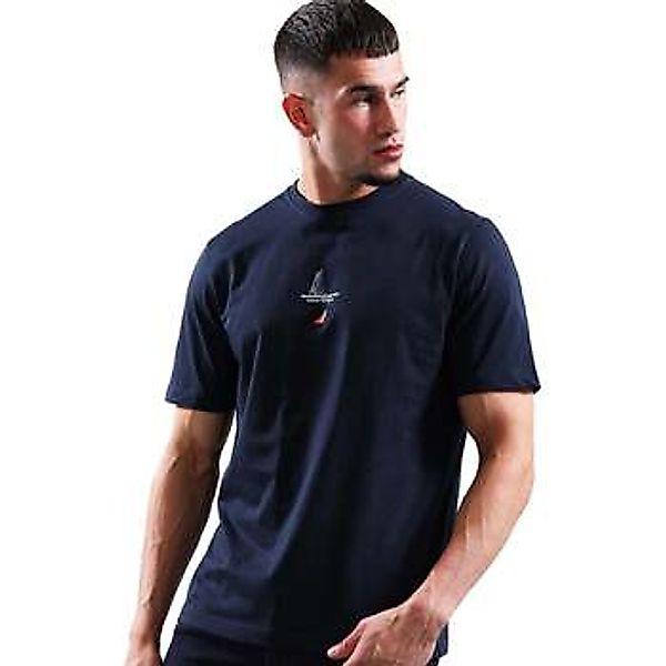 Marshall Artist  T-Shirts & Poloshirts Aspen T-Shirt Navy günstig online kaufen