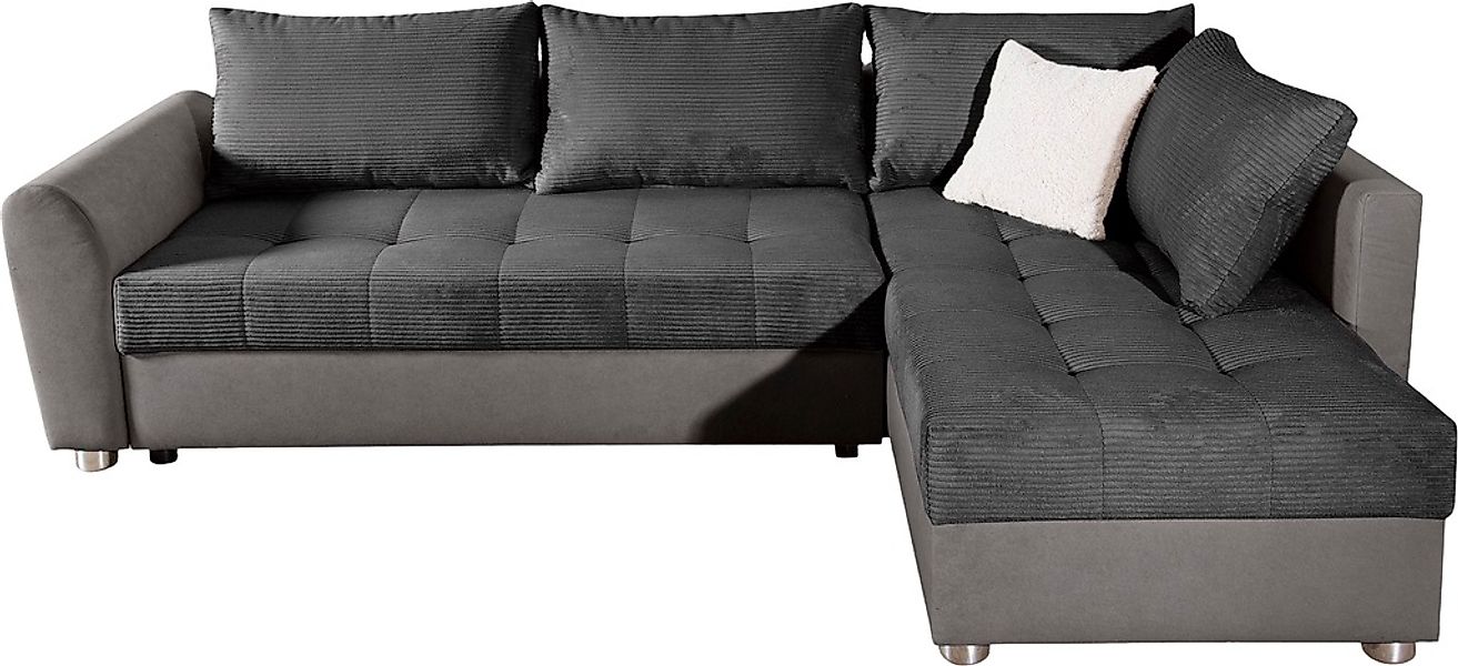 COLLECTION AB Ecksofa »JANA XL-Sofa L-Form« inkl. Bettfunktion, Bettkasten günstig online kaufen