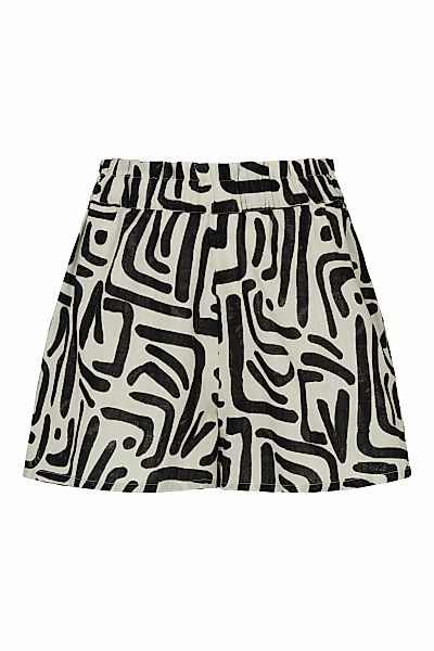 RAFFYA Shorts "Nicola Paperbag Waist Warhol Print Short Damen" günstig online kaufen