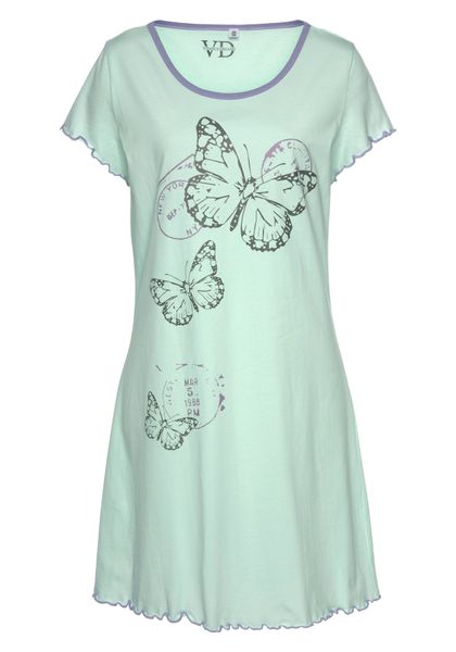 Vivance Dreams Nachthemd mit Schmetterling Motiv günstig online kaufen