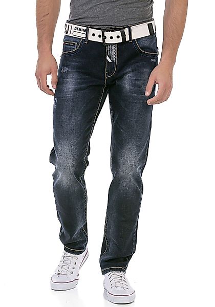 Cipo & Baxx Regular-fit-Jeans mit markanter günstig online kaufen