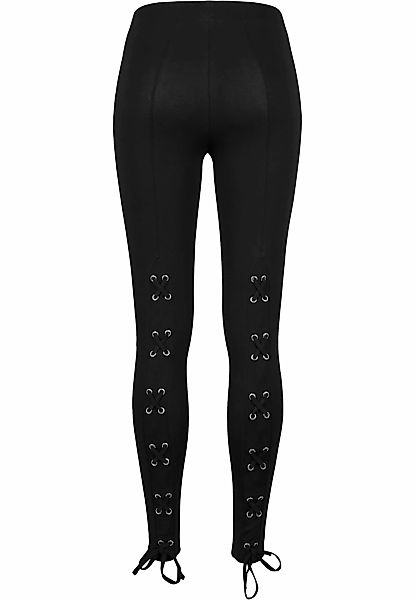 URBAN CLASSICS Leggings "Urban Classics Damen Ladies Laced Up Back Leggings günstig online kaufen