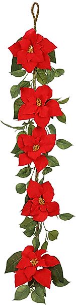I.GE.A. Kunstgirlande "Poinsettiaranke" günstig online kaufen