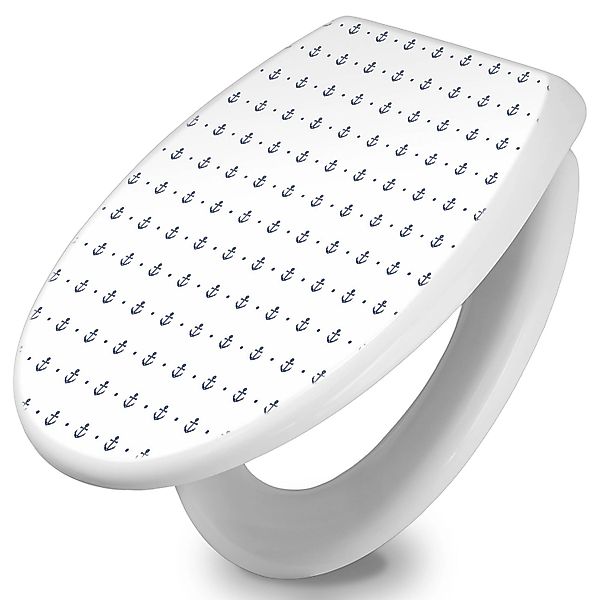 Banjado Toilettendeckel Mit Absenkautomatik WC-Sitz Soft Close Weiß Hygieni günstig online kaufen