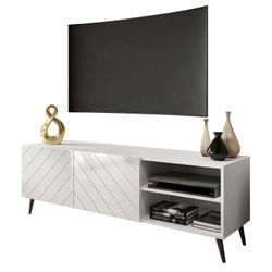 Lookway TV-Schrank VIRGINIA mit glänzend weißer günstig online kaufen