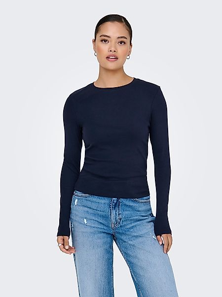 ONLY Langarmshirt "ONLRILEY O-NECK L/S TOP JRS" günstig online kaufen