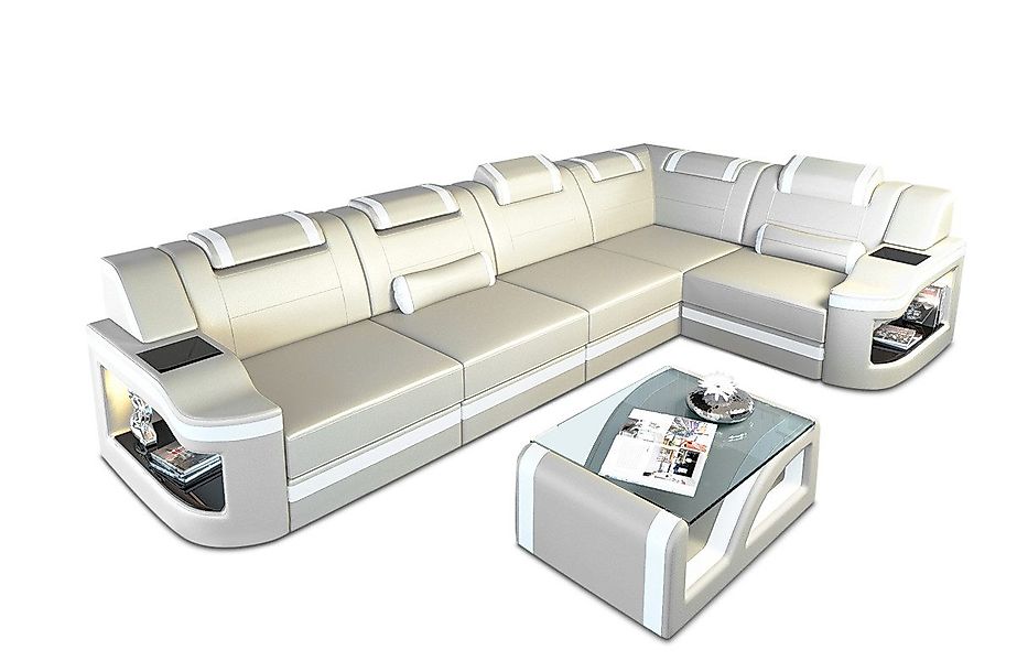Sofa Dreams Ecksofa Ledersofa Padua L günstig online kaufen