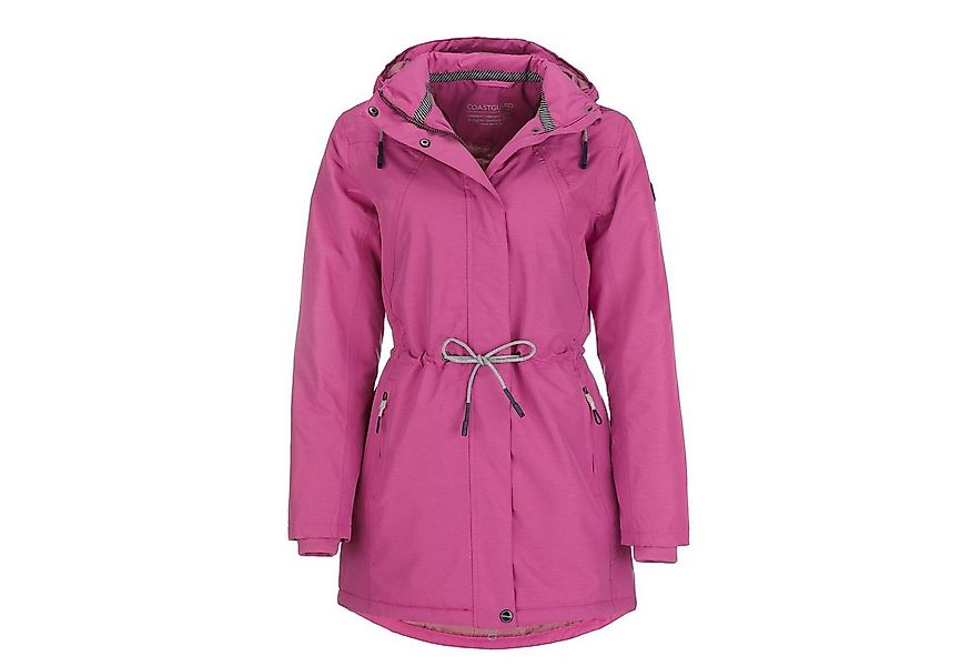 Coastguard Funktionsmantel Damen Kurzmantel wattiert Kapuze abnehmbar - Reg günstig online kaufen