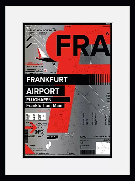 queence Bild "FRA AIRPORT", Flugzeuge, (1 St.) günstig online kaufen