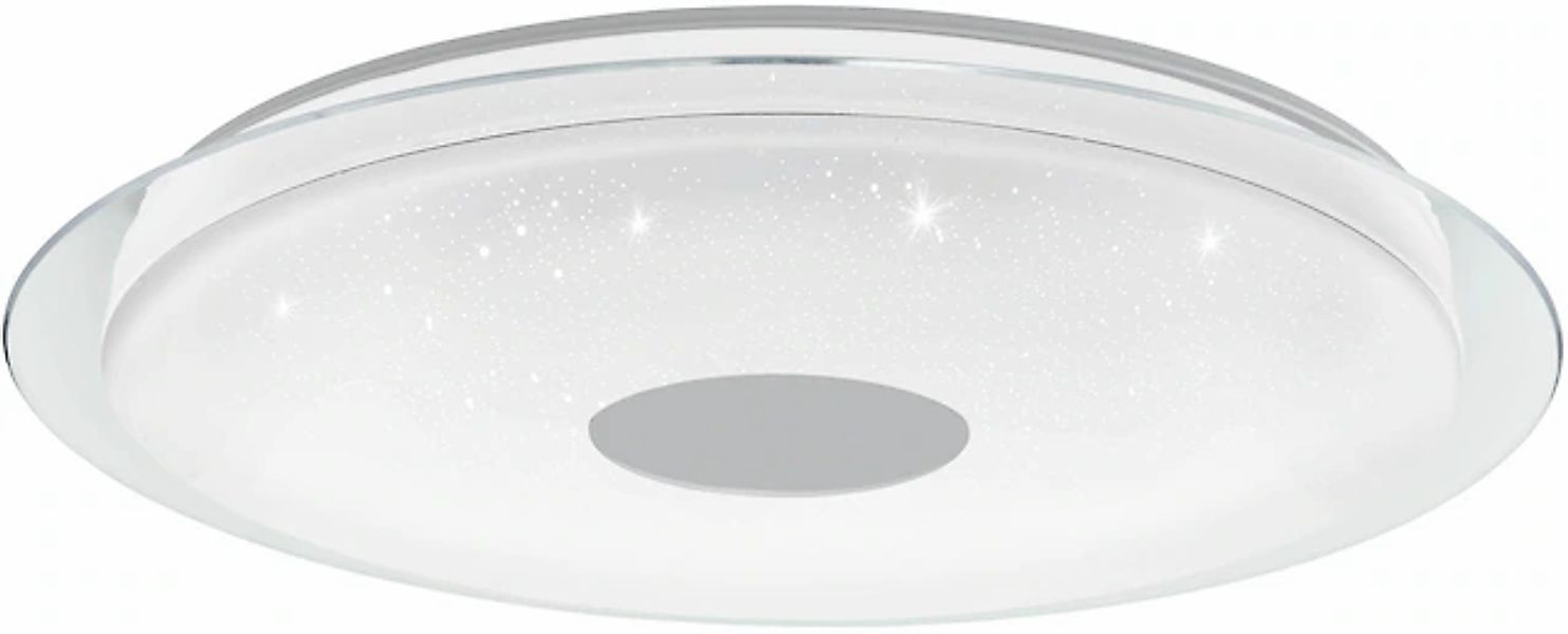 EGLO LED-Deckenleuchte »LANCIANO-Z« in weiß und transparent aus Stahl / ink günstig online kaufen