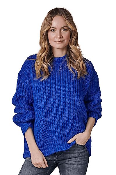 Zhrill Strickpullover Strickpullover ZHBARLA Blau Care günstig online kaufen