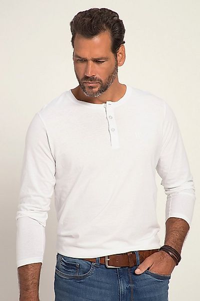 JP1880 T-Shirt Henley Basic Shirt Langarm Knopfleiste günstig online kaufen