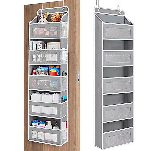 POPOLIC Hängeregal Hängeaufbewahrung Organizer mit 5 Netztaschen,Taschen Or günstig online kaufen