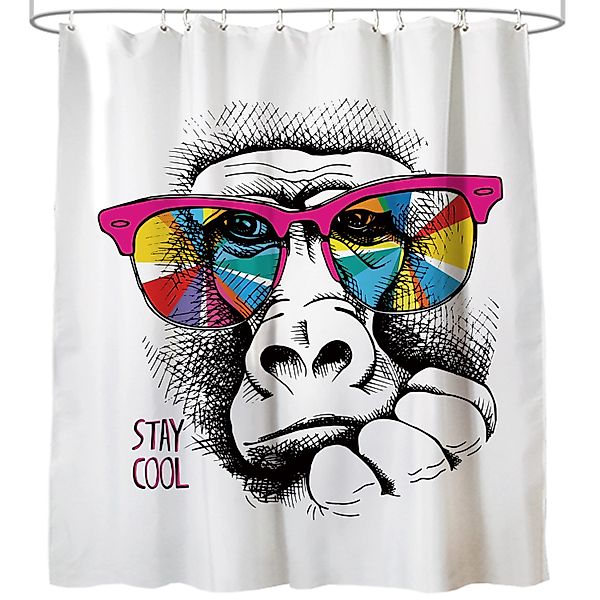 Sanilo Duschvorhang Stay Cool 180 x 200 cm, 100% wasserdicht, Anti-Schimmel günstig online kaufen