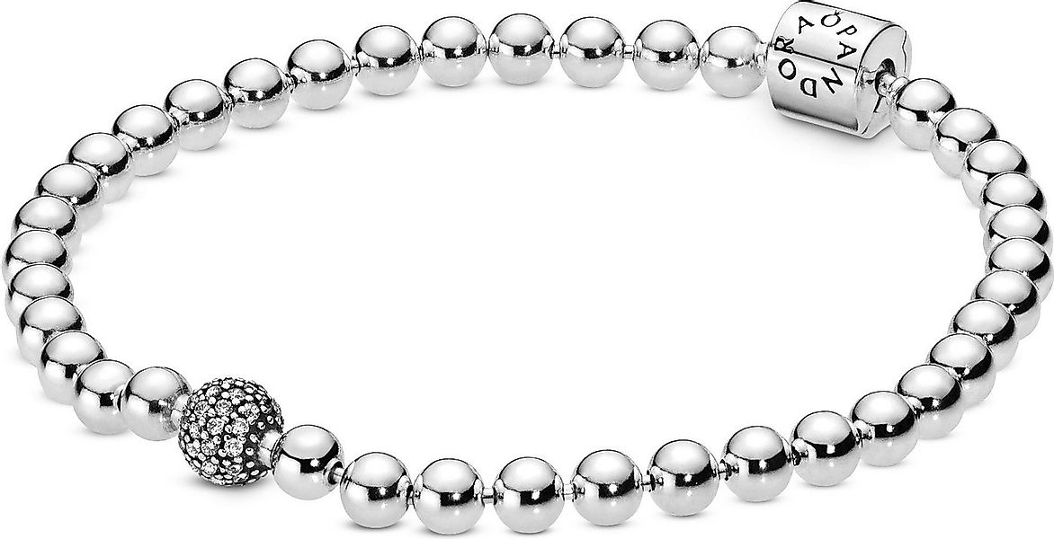 Pandora Armband Pandora Kugel & Pavé Armband 598342CZ Damenarmband günstig online kaufen