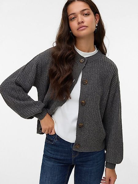 Vero Moda Strickjacke VMLEA LS O-NECK CARDIGAN NOOS günstig online kaufen