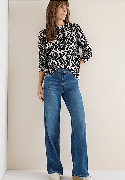 Cosy Shirt mit Grafikmuster günstig online kaufen