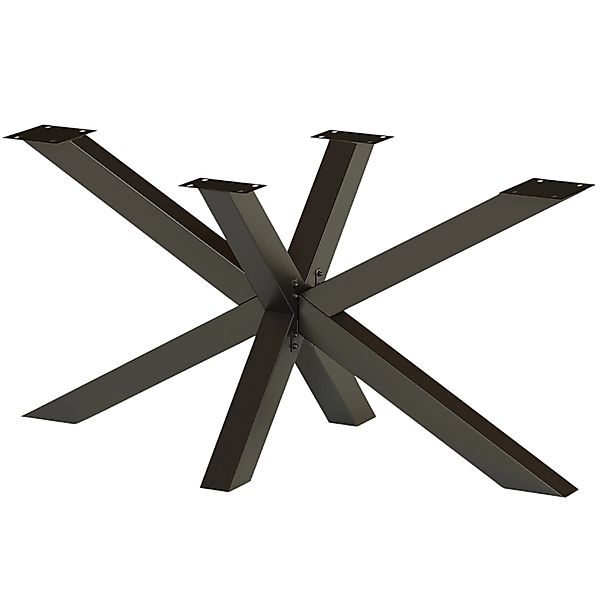 holz4home® Tischgestell Tischbeine aus Metall I Schwerlast Gestell Schwarz günstig online kaufen