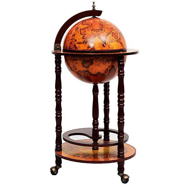 KOMFOTTEU Bartisch Globus Barwagen, Weinregal, Hausbar, günstig online kaufen