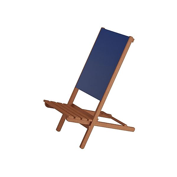 Erst-Holz Wikingerstuhl Lagerfeuerstuhl  Partystuhl Buche 10-350 Blau günstig online kaufen