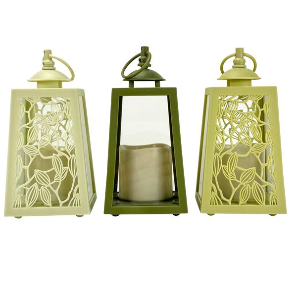 Online-Fuchs LED Laterne 3er Set Deko günstig online kaufen