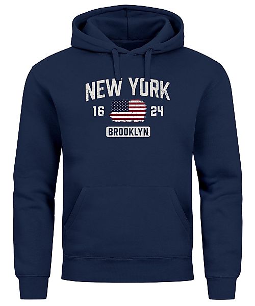 Neverless Hoodie Hoodie Herren New York günstig online kaufen