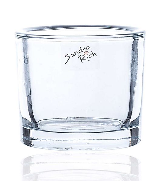 Sandra Rich Übertopf SANDRA RICH, Glasübertopf " cylindrical heavy Pot H 8c günstig online kaufen