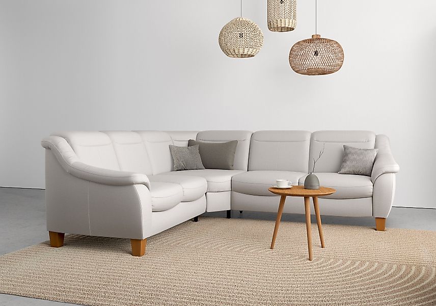 Home affaire Ecksofa Caldera L-Form, Federkern, günstig online kaufen