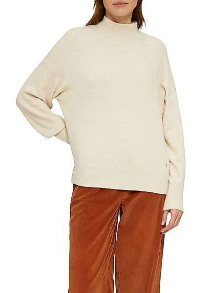 s.Oliver Strickpullover mit Stehkragen günstig online kaufen