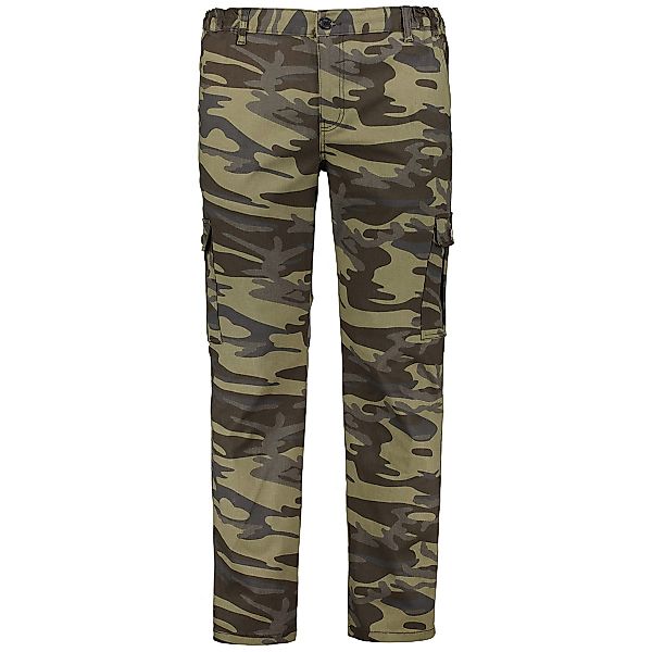 Abraxas Cargohose mit Stretchbund Farbe oliv Größe: 4XL günstig online kaufen