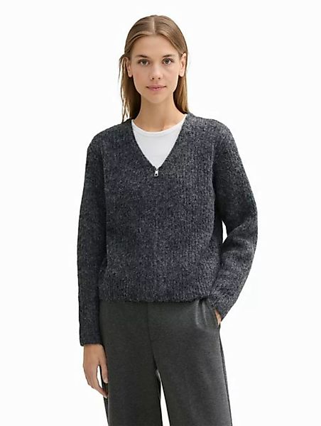 TOM TAILOR Denim Cardigan in Melange Optik günstig online kaufen