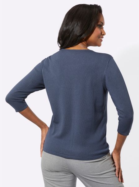 Witt Strickpullover 3/4 Arm-Pullover günstig online kaufen