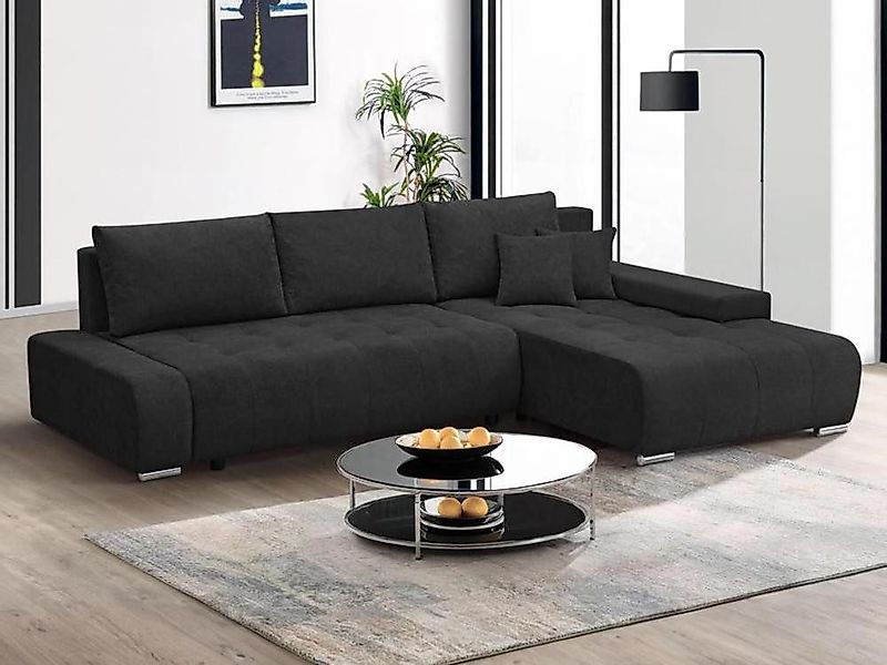 Beautysofa Ecksofa DRACO mit Schlaffunktion und günstig online kaufen