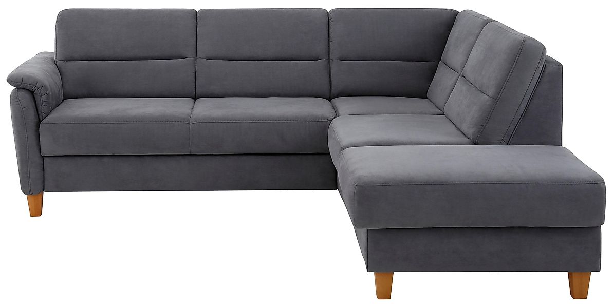 Home affaire Ecksofa Palmera L-Form, Federkern, günstig online kaufen