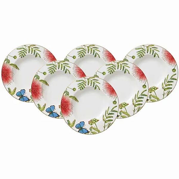 Villeroy & Boch Suppenteller »Suppenteller Amazonia Anmut ø 24,6 cm 6er Set günstig online kaufen