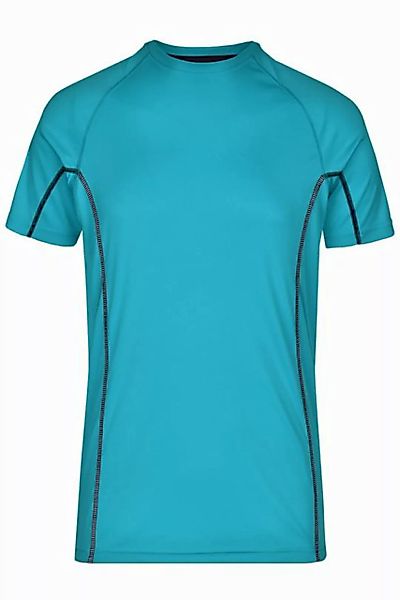 James & Nicholson Laufshirt Herren Sportshirt mit modischen reflektierenden günstig online kaufen