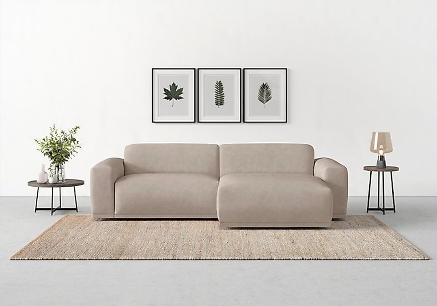 TRENDMANUFAKTUR Ecksofa »Braga, mit hochwertigem Kaltschaum, L-Form, in Cor günstig online kaufen