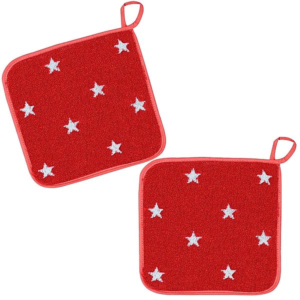 Kracht Topflappen Sternchen, (Set, 2-tlg., 2-teilig), günstig online kaufen