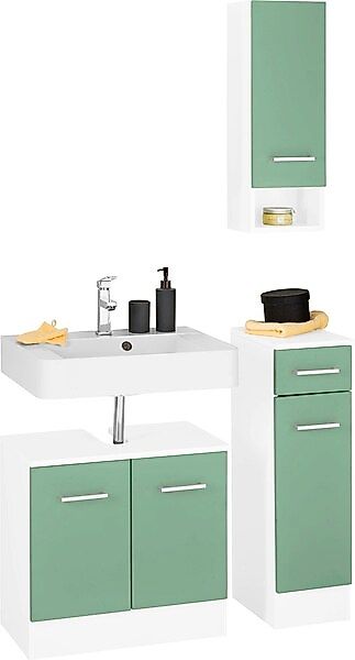 welltime Badmöbel-Set »Ribera« 3 Stk. tlg. günstig online kaufen