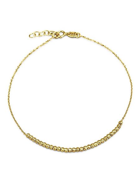 Antares Gold Goldarmband Kugelarmband 14K Gold – 18+2 cm, 2 mm, 585 er Gold günstig online kaufen