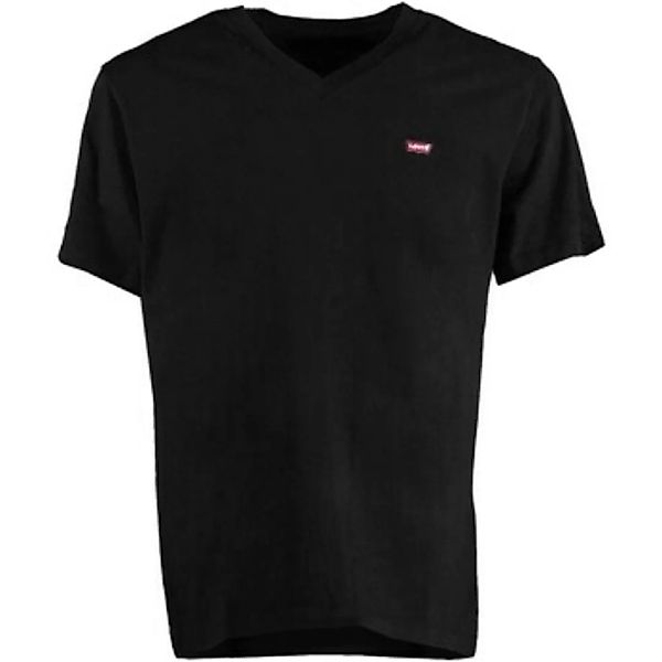 Levis  T-Shirts & Poloshirts Original Hm Vneck Mineral Black günstig online kaufen