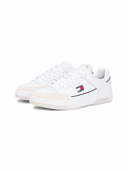 Tommy Jeans Sneaker "TJM CUPSOLE LEATHER", Freizeitschuh, Halbschuh, Schnür günstig online kaufen