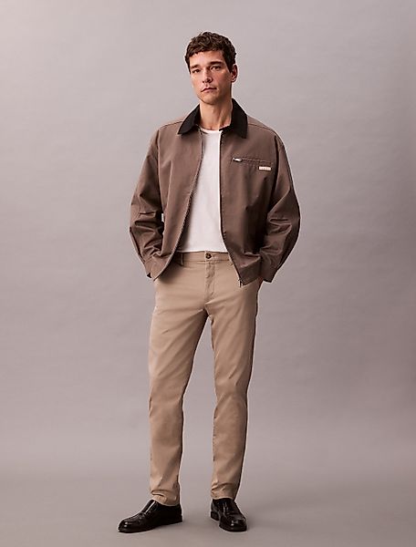 Calvin Klein Stoffhose SLM CTTN STRTCH günstig online kaufen