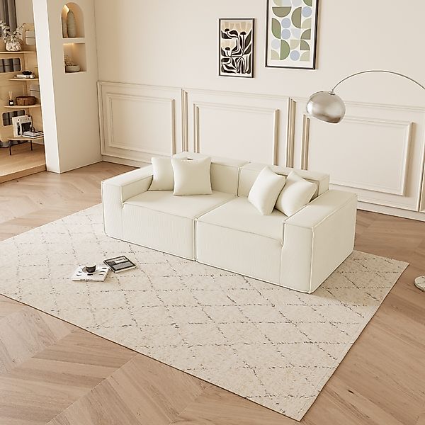 JOULISE 2-Sitzer MINOVA 2-Sitzer Sofa, Cordstoff, günstig online kaufen