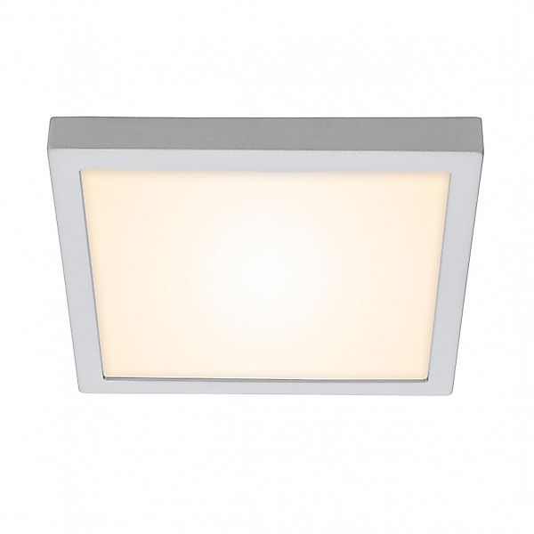 Briloner LED-Decken-& Wandlampe Fire Chrom Matt 21 W Neutralw. 30x30cm günstig online kaufen