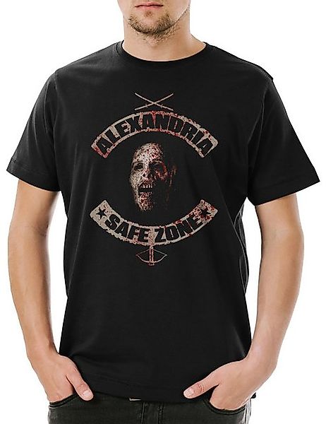 Urban Backwoods Print-Shirt Urban Backwoods Alexandria Safe Zone Herren T-S günstig online kaufen