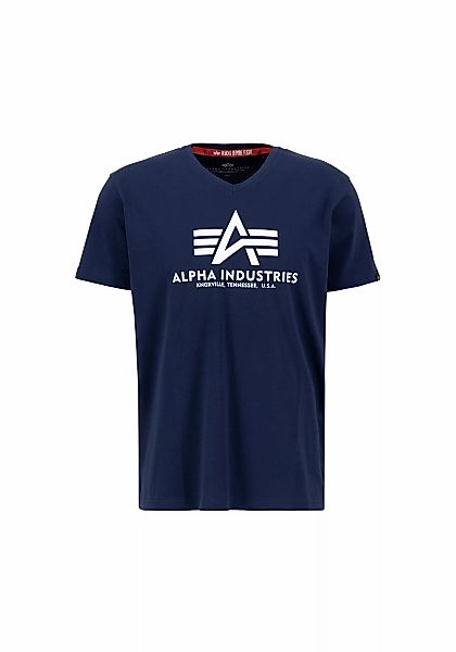 Alpha Industries T-Shirt "Basic T-Shirt BL V-Neck T-Shirt" günstig online kaufen